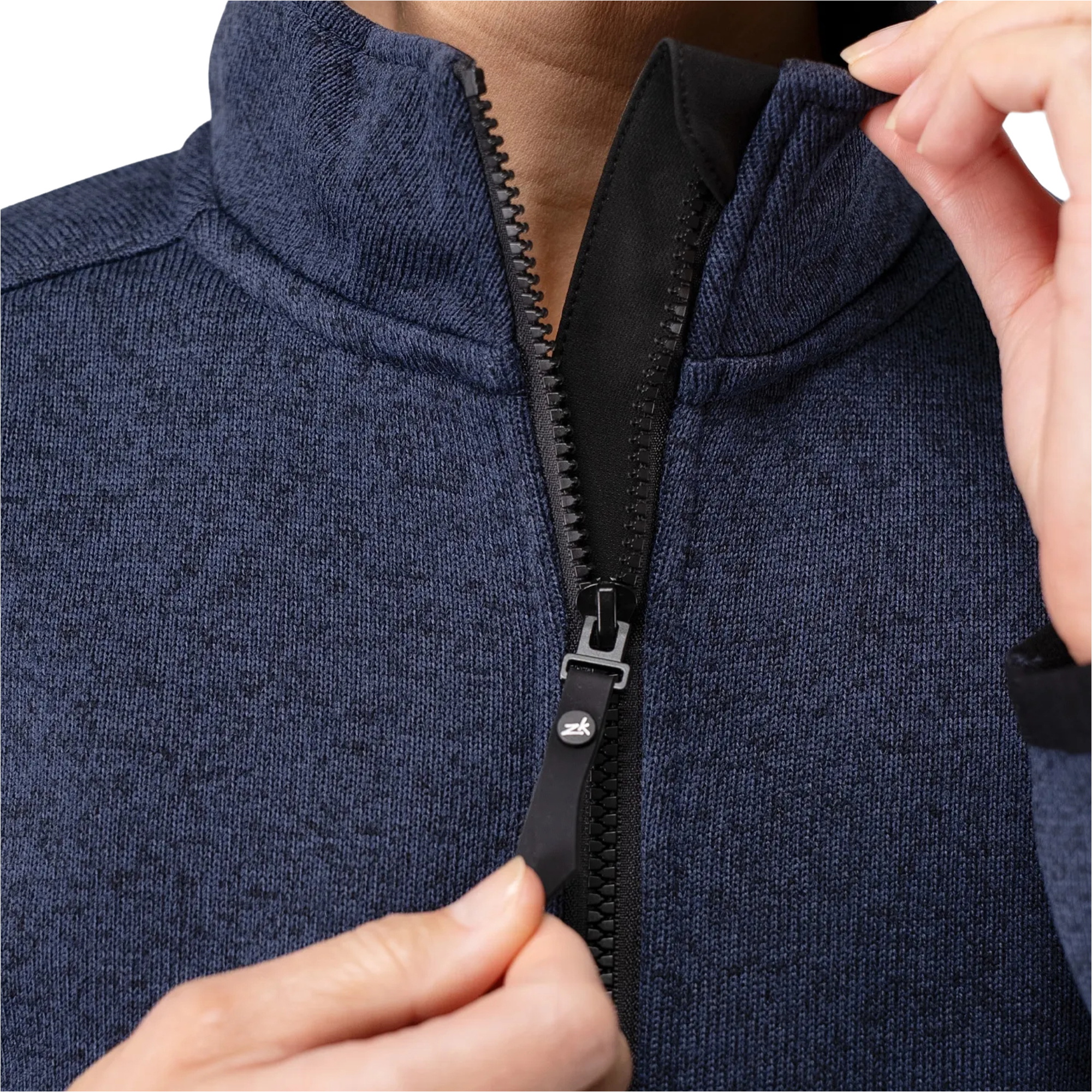 2026 Zhik Femmes Tricot Fleece JKT-0059-W-DNV - Dark Navy